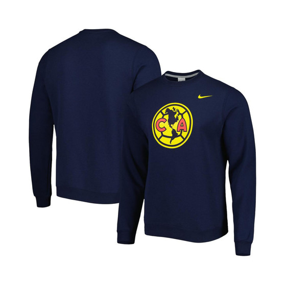 Men's Navy Club America Fleece Pullover Sweatshirt