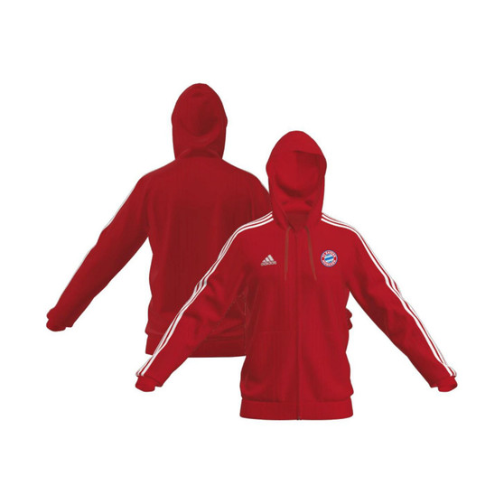 Men's Red Bayern Munich DNA Full-Zip Hoodie