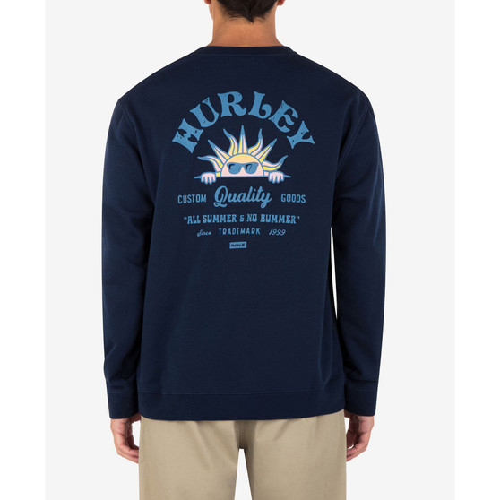 Men's No Bummers Crew Neck Graphic Sweatshirt