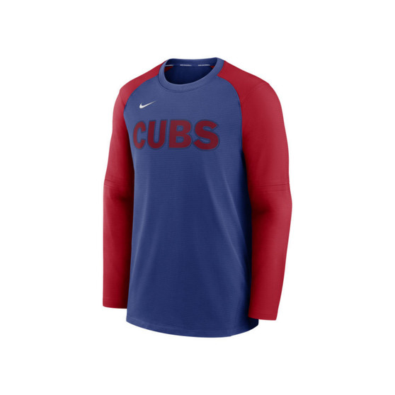 Men's Chicago Cubs Authentic Collection Pre-Game Crew Sweatshirt