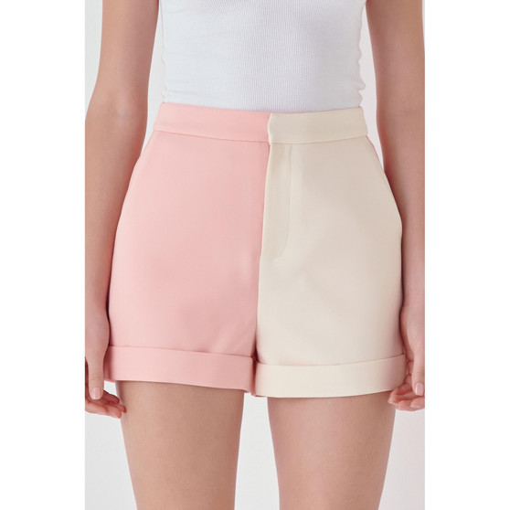 Women's Colorblock Shorts