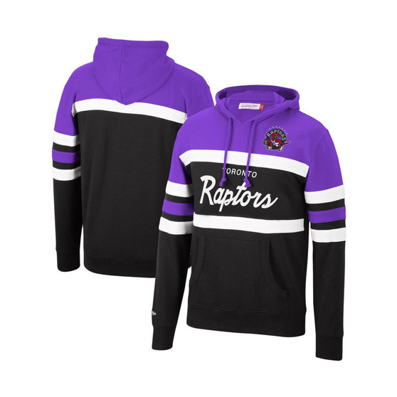 Men's Purple, Black Toronto Raptors Head Coach Pullover Hoodie