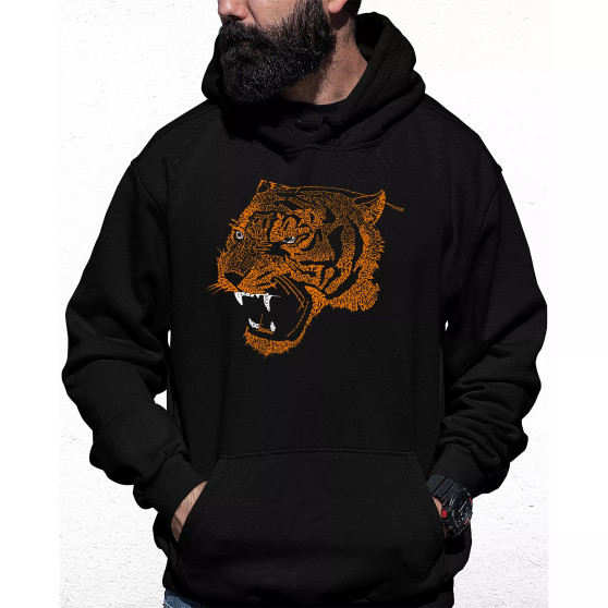 Men's Beast Mode Word Art Hooded Sweatshirt