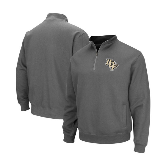 Men's Charcoal UCF Knights Tortugas Logo Quarter-Zip Pullover Jacket