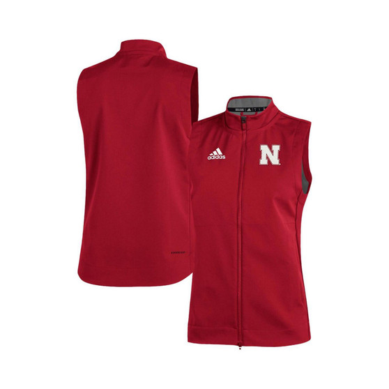 Men's Scarlet Nebraska Huskers Game Mode Full-Zip Vest
