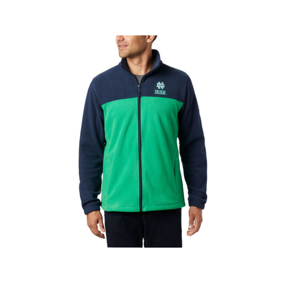 Notre Dame Fighting Irish Men's Flanker Jacket III Fleece Full Zip Jacket