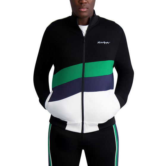 Men's Color Block Track Jacket