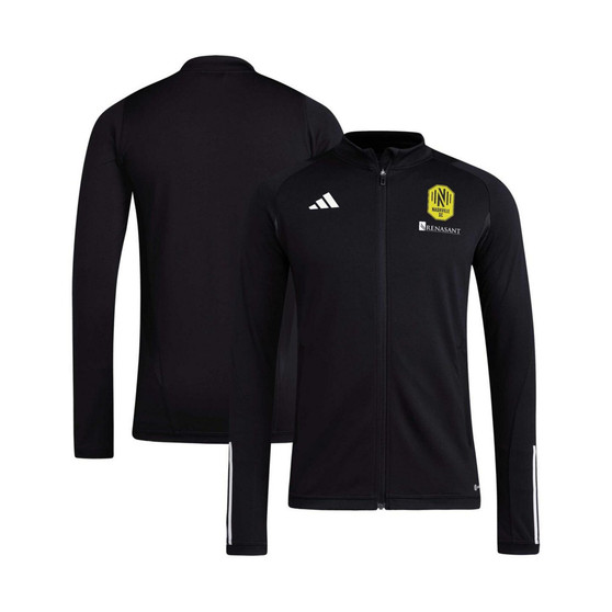Men's Black Nashville SC 2023 On-Field AEROREADY Full-Zip Training Top