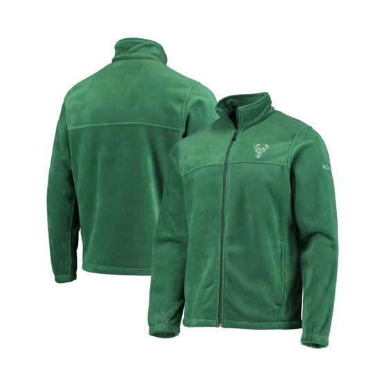 Men's Milwaukee Bucks Hunter Green Flanker Full-Zip Jacket