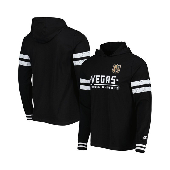 Men's Black Vegas Golden Knights Offense Long Sleeve Hoodie T-shirt