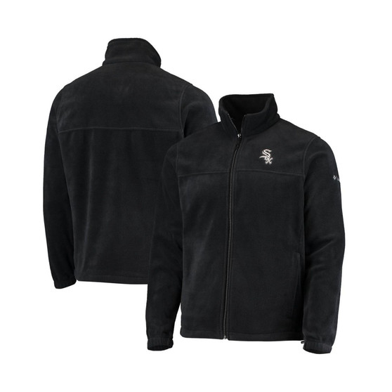 Men's Black Chicago White Sox Full-Zip Flanker Jacket