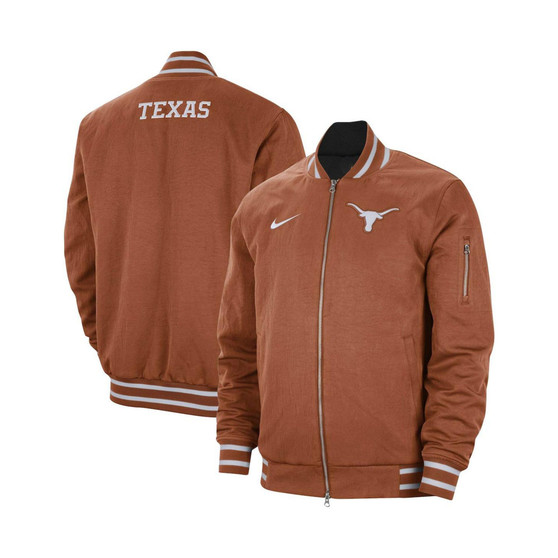Men's Texas Orange Texas Longhorns Full-Zip Bomber Jacket