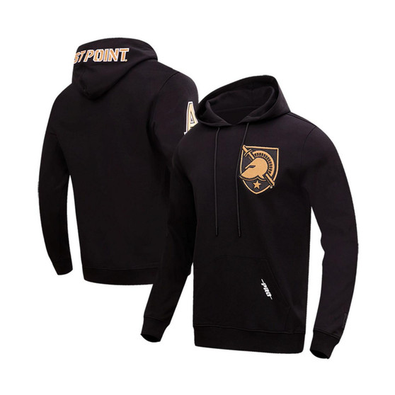 Men's Black Army Black Knights Classic Pullover Hoodie