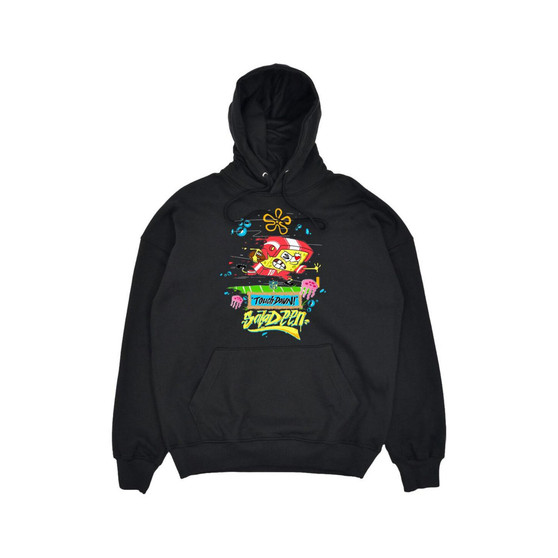 Men's Black NFL SpongeBob x King Saladeen Pullover Hoodie