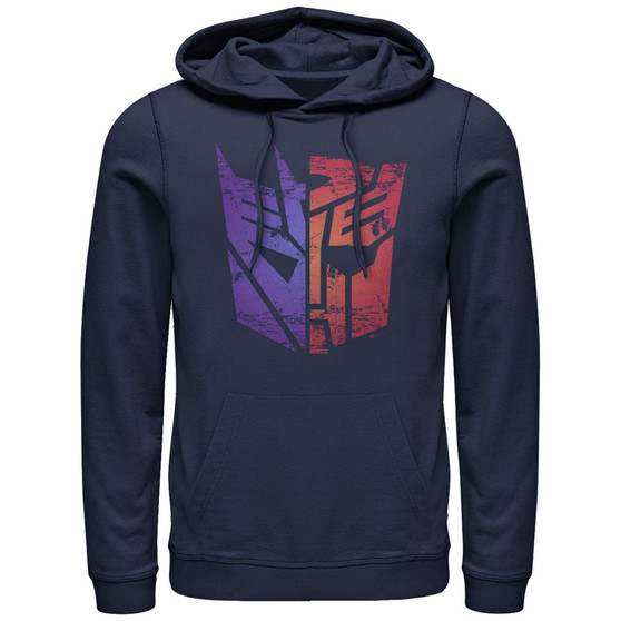 Men's Transformer Split Logo Fleece Hoodie