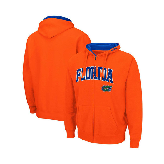 Men's Orange Florida Gators Arch Logo 3.0 Full-Zip Hoodie