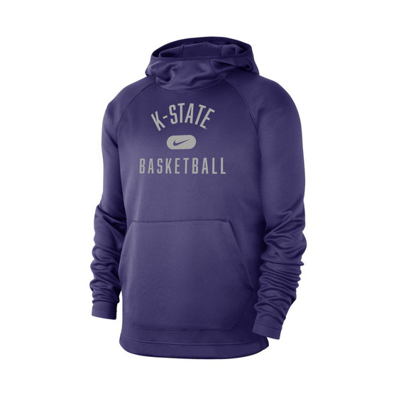 Men's Purple Kansas State Wildcats Spotlight Raglan Pullover Hoodie
