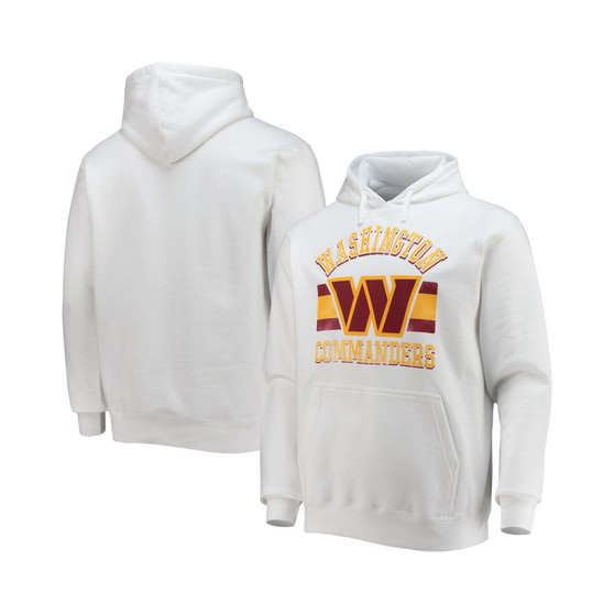 Men's NFL x Darius Rucker Collection by White Washington Commanders Fleece Pullover Hoodie