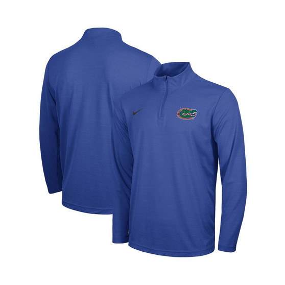 Men's Royal Florida Gators Big and Tall Primary Logo Intensity Performance Quarter-Zip Jacket