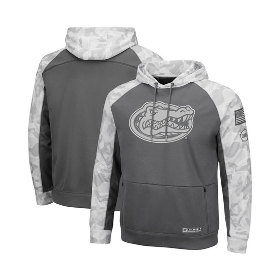 Men's Gray, Arctic Camo Florida Gators OHT Military-Inspired Appreciation Tonal Raglan Pullover Hoodie