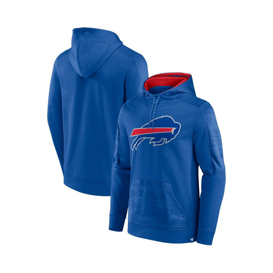Men's Branded Royal Buffalo Bills On The Ball Pullover Hoodie