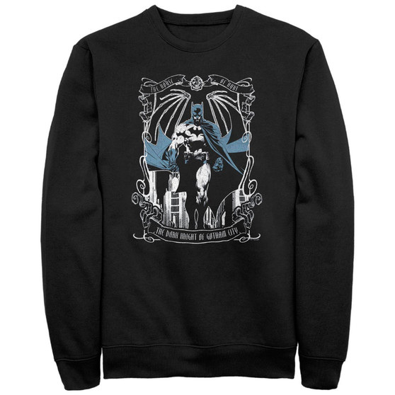 Men's Batman Knight Tarot Crew Fleece Pullover