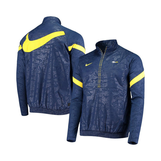 Men's Navy Tottenham Hotspur Half-Zip Track Jacket