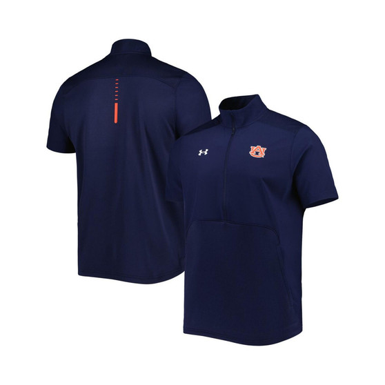 Men's Navy Auburn Tigers Motivate 2.0 Half-Zip Jacket