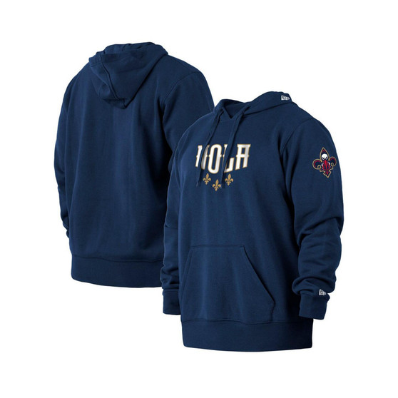 Men's Navy New Orleans Pelicans 2021/22 City Edition Big and Tall Pullover Hoodie