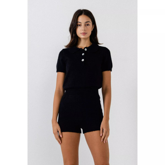 Women's Knitted Romper