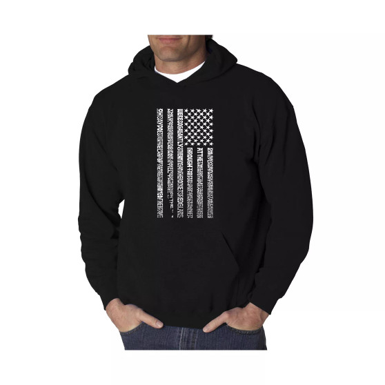 Men's Word Art Hoodie - Anthem