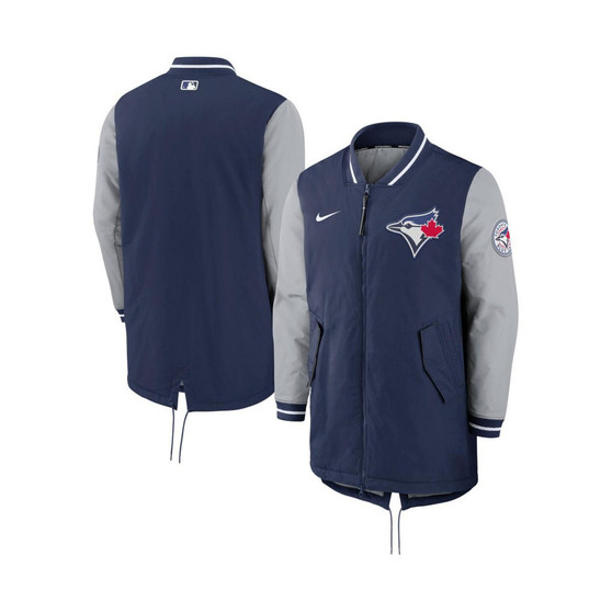 Men's Navy Toronto Blue Jays Dugout Performance Full-Zip Jacket