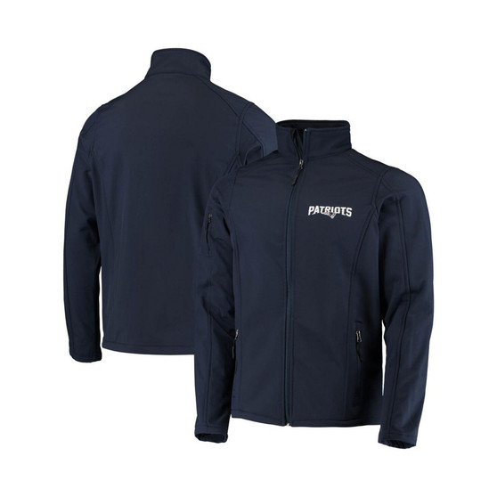 Men's Navy New England Patriots Sonoma Softshell Full-Zip Jacket