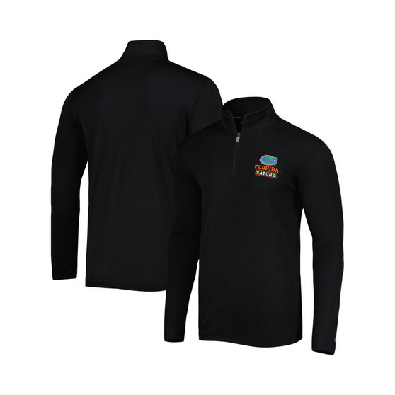 Men's Black Florida Gators Textured Quarter-Zip Jacket