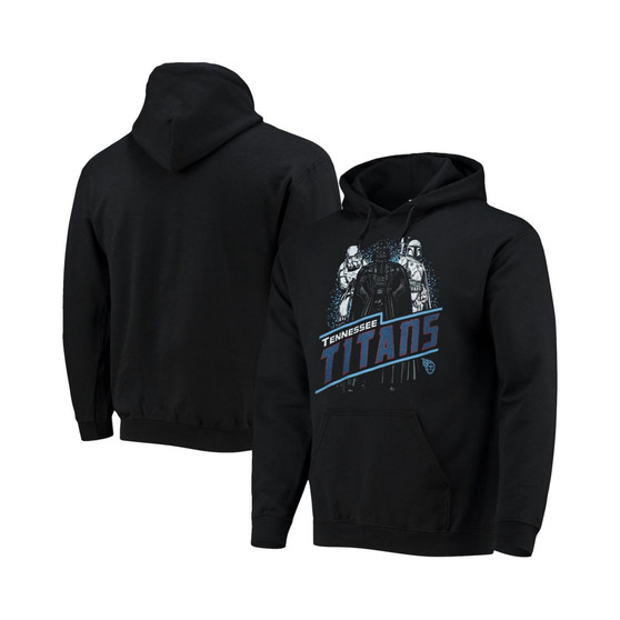 Men's Black Tennessee Titans Star Wars Empire Pullover Hoodie