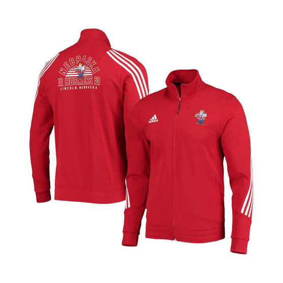 Men's Scarlet Nebraska Huskers Fashion Full-Zip Track Jacket