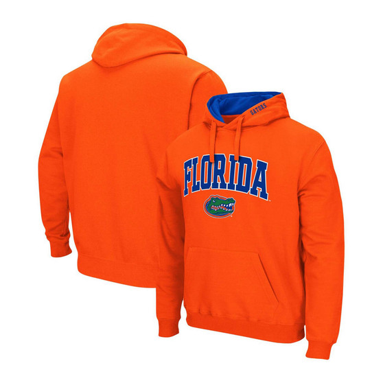 Men's Orange Florida Gators Arch Logo 3.0 Pullover Hoodie