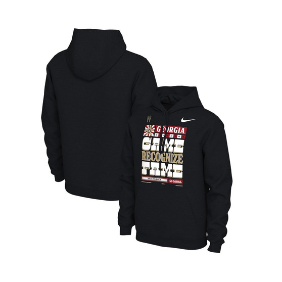 Men's Black Georgia Bulldogs College Football Playoff 2022 National Champions Locker Room Pullover Hoodie