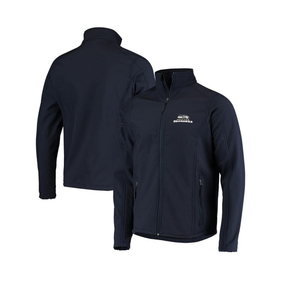 Men's Navy Seattle Seahawks Sonoma Softshell Full-Zip Jacket