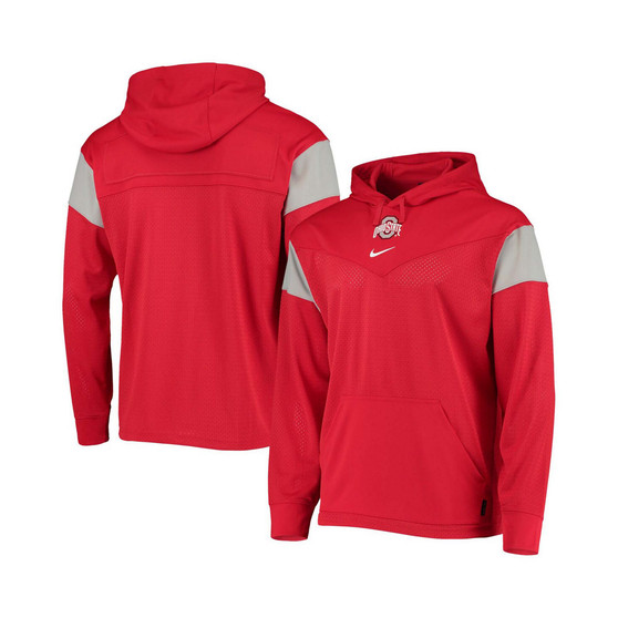 Men's Ohio State Buckeyes Sideline Jersey Pullover Hoodie