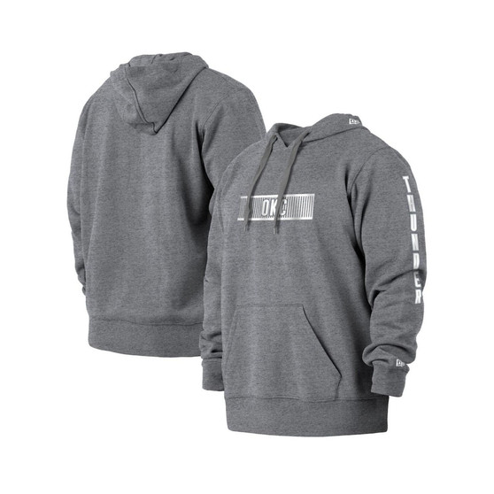 Men's Gray Oklahoma City Thunder 2021/22 City Edition Big and Tall Pullover Hoodie