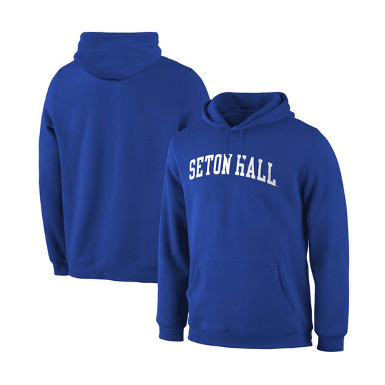 Men's Royal Seton Hall Pirates Basic Arch Expansion Hoodie