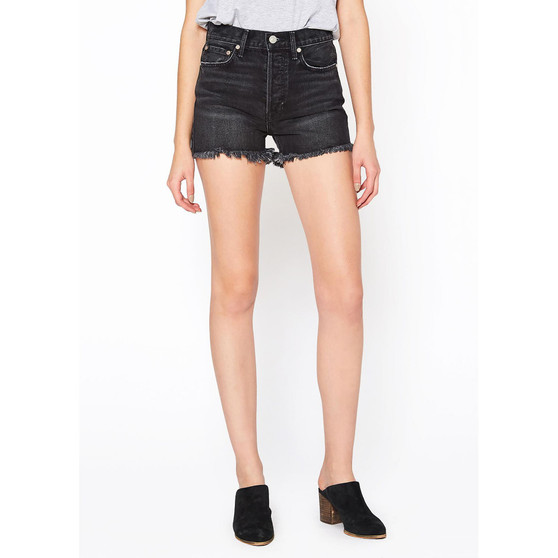 Women's Denim Shorts In Shadow For Adult