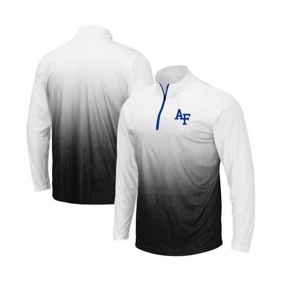 Men's Gray Air Force Falcons Magic Team Logo Quarter-Zip Jacket