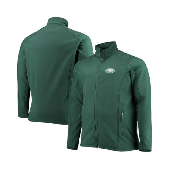 Men's Green New York Jets Big and Tall Sonoma Softshell Full-Zip Jacket