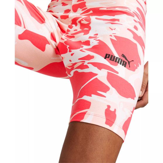 Women's Summer Splash Allover-Print Biker Shorts
