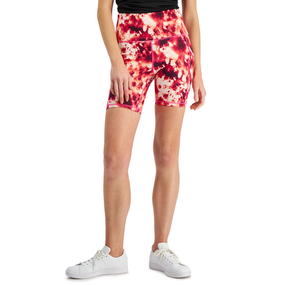 Women's Compression Printed Bike Shorts, Created for Macy's