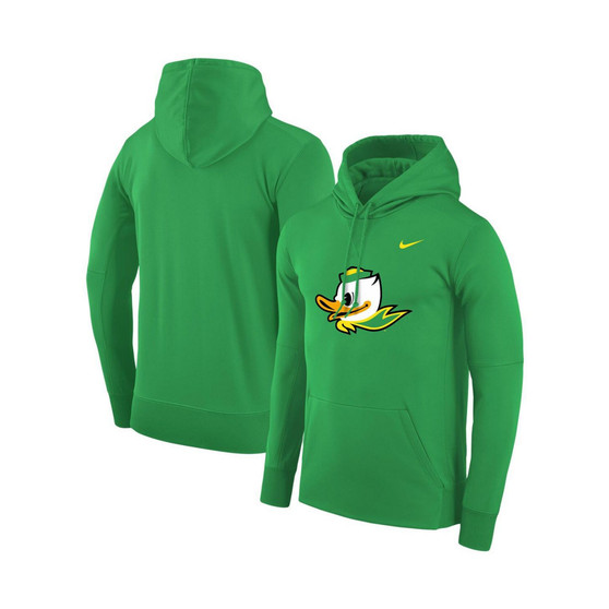 Men's Green Oregon Ducks Alternate Performance Pullover Hoodie