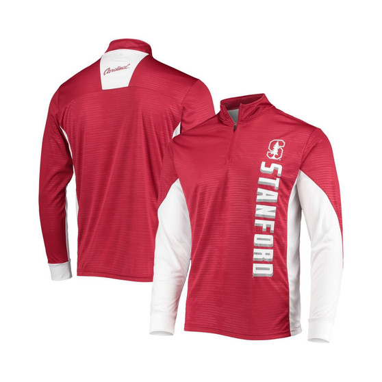 Men's Cardinal Stanford Cardinal Bart Windshirt Quarter-Zip Jacket