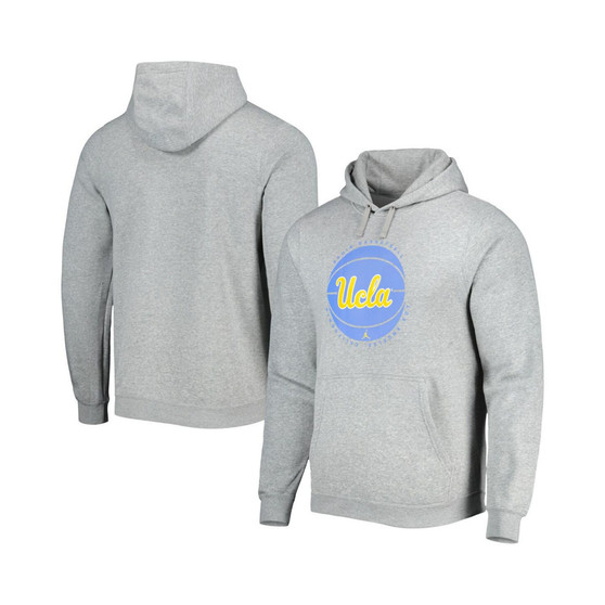 Men's Gray UCLA Bruins Basketball Pullover Hoodie